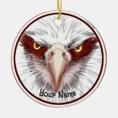 USA Eagle Keramisch Ornament (Voorkant)