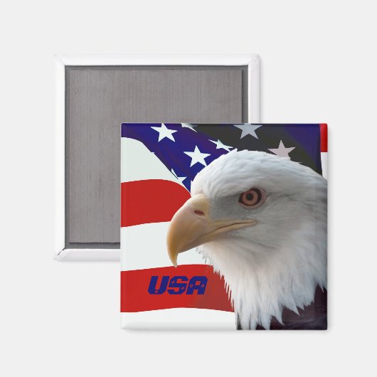 USA Eagle Magnet (Voorkant / Achterkant)