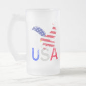 USA Eagle Matglas Bierpul (Links)