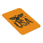 USA Eagle Patriotic Design - Stars and Stripes Sty Magneet (Rechterzijde)