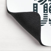 USA Eagle Patriotic Design - Stars and Stripes Sty Muismat (Hoek)