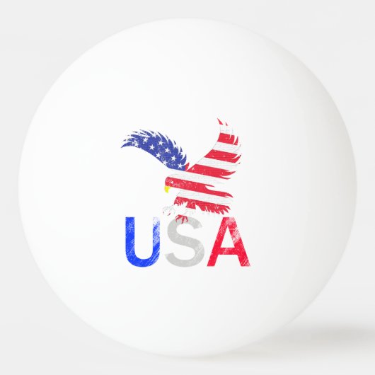 USA Eagle Pingpongbal (Voorkant)