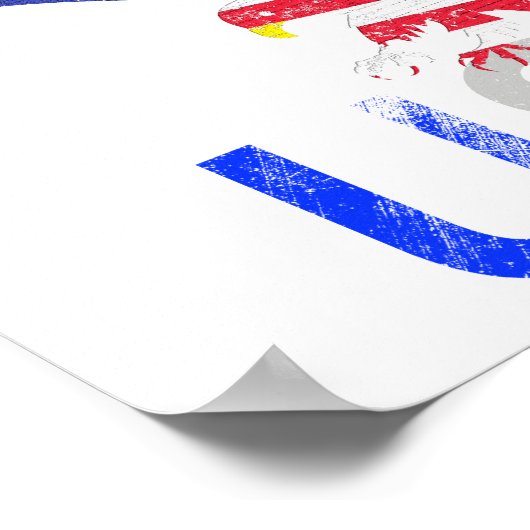 USA Eagle Poster (Hoek)