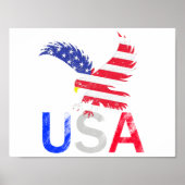 USA Eagle Poster (Voorkant)