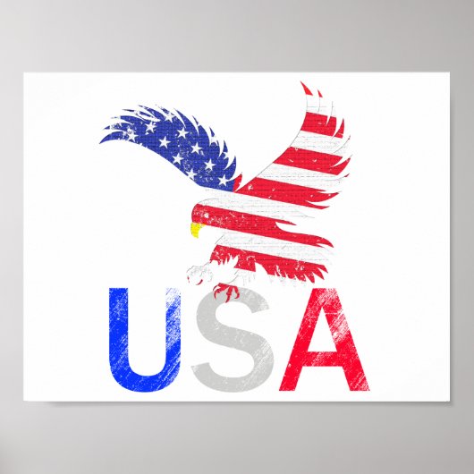 USA Eagle Poster (Voorkant)