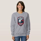 USA Eagle Sports Crest Trui (Voorkant volledig)