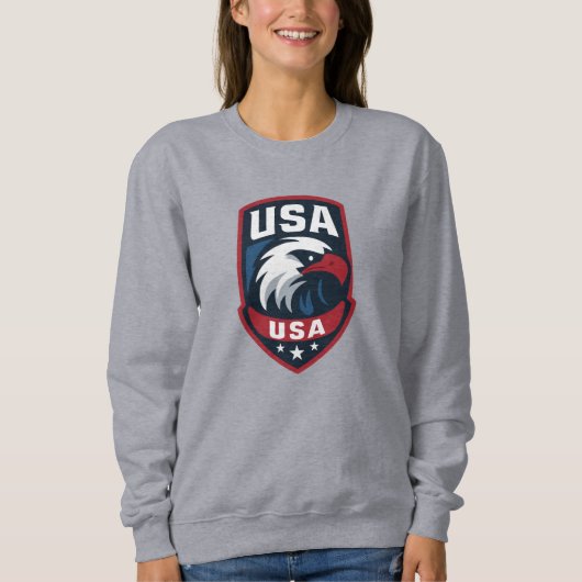 USA Eagle Sports Crest Trui (Voorkant)