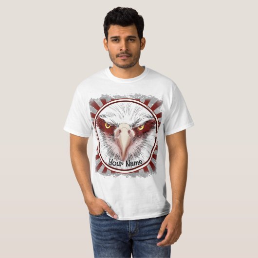 USA Eagle T-shirt (Voorkant volledig)