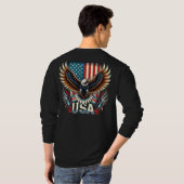 USA EAGLE T-SHIRT (Achterkant volledig)