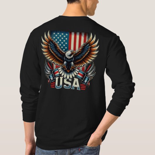 USA EAGLE T-SHIRT (Achterkant)