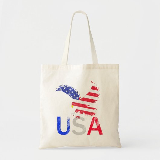 USA Eagle Tote Bag (Voorkant)