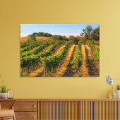 USA, Eastern Washington, Walla Walla Vineyards Canvas Afdruk (Insitu (Woonkamer))