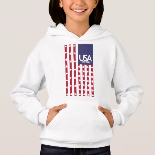 USA/EEUU FREE STARS FLAG BY MASANSER PIXELAT (Voorkant)