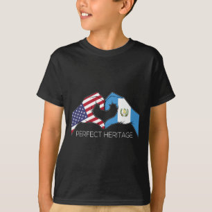 Usa En Guatemala Guatemalteeks-Amerikaans Perfecte T-shirt