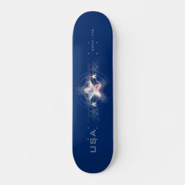 USA Estd. 1776 Persoonlijk Skateboard
