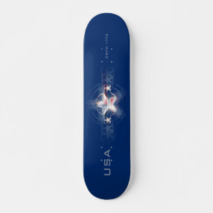 USA Estd. 1776 Persoonlijk Skateboard
