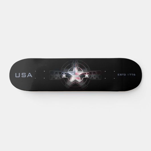 USA Estd. 1776 Skateboard (Horizontaal)