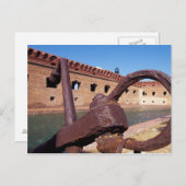 USA, FL, Florida Keys, Fort Jefferson, 1846, Briefkaart (Voorkant / Achterkant)