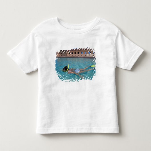 USA, FL, Florida Keys, Fort Jefferson, 1846, Kinder Shirts (Voorkant)