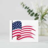 USA Flag 2026 – Bold American Flag for 250th Feestdagenkaart (Staand voorkant)