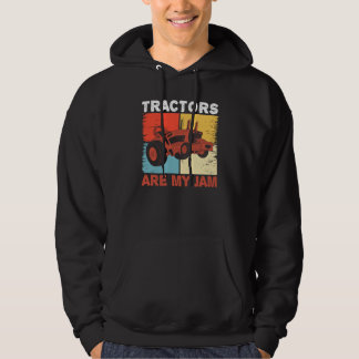 USA Flag America Farm Tractor Farming Life Farmer Hoodie