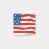 USA Flag America Post merkt op Post-it® Notes (Voorkant)