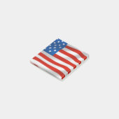 USA Flag America Post merkt op Post-it® Notes (Schuin)