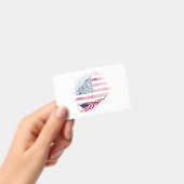 USA flag Badge (Handheld)