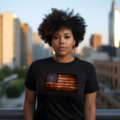 USA Flag Baphomet T-shirt