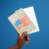 USA Flag Bedankt voor uw service