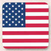 USA Flag Beverage Coaster Verenigde Staten van Ame Bier Onderzetter (Voorkant)