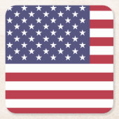 USA FLAG Biermat, Kartonnen Onderzetters (Voorkant)