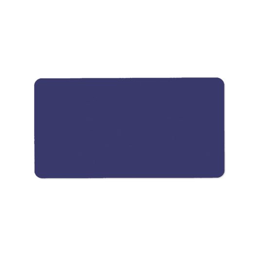 USA Flag Blue Royal Blue Deep Blue Etiket (Voorkant)