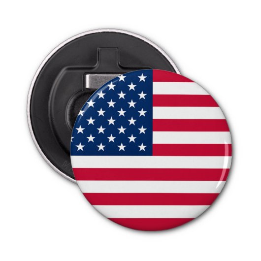 USA Flag Bottle Opener - Patriottisch (Voorkant)