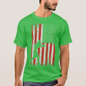 USA Flag Boxing T-shirt (Voorkant)
