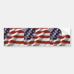 USA FLAG BUMPERSTICKER