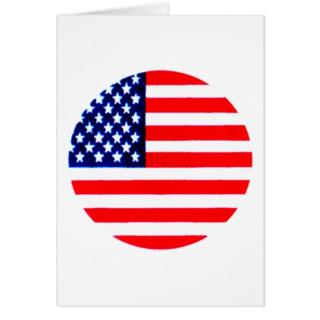 USA Flag Circle Tdhe MUSEUM Zazzle (Voorkant)