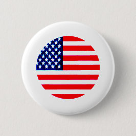 USA Flag Circle Tdhe MUSEUM Zazzle Ronde Button 5,7 Cm