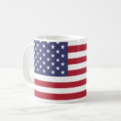 USA Flag Coffee Mok, Mok voor koffie (Voorkant links)