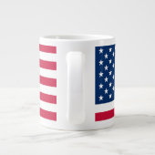 USA Flag Coffee Mok Patriottisch (Achterkant)