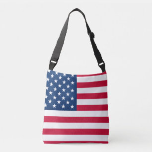 USA Flag Crossbody Tas - Patriottisch