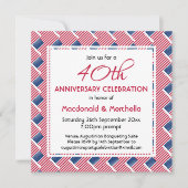 USA FLAG Custom Jubileum AMERICAN Celebration Kaart (Voorkant)