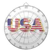 USA Flag Dart Board Dartbord (Voorkant)