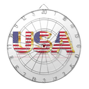 USA Flag Dart Board Dartbord