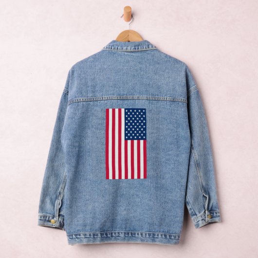 USA Flag Denim Jas Jacket (Hangar)