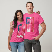 USA Flag Disc Golf T-shirt (Unisex)