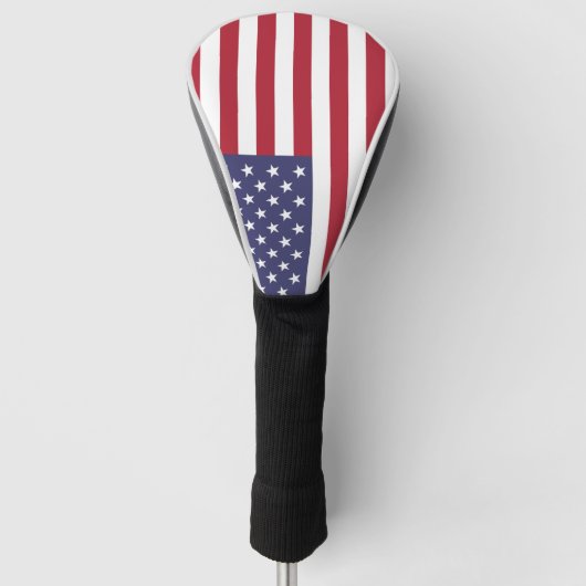 USA flag, flag of USA, American flag Golfheadcover (Voorkant)