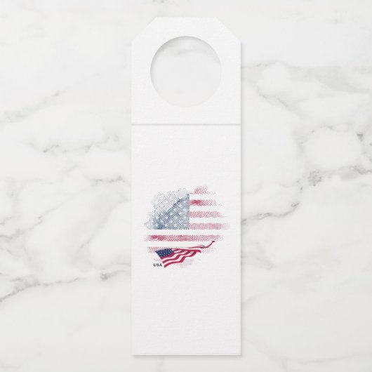 USA flag Flessenhanger (Voorkant)