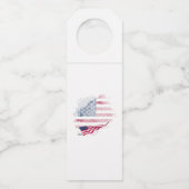 USA flag Flessenhanger (Achterkant)