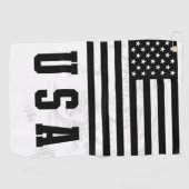 USA Flag Golf Towel Golfhanddoek (Horizontaal)